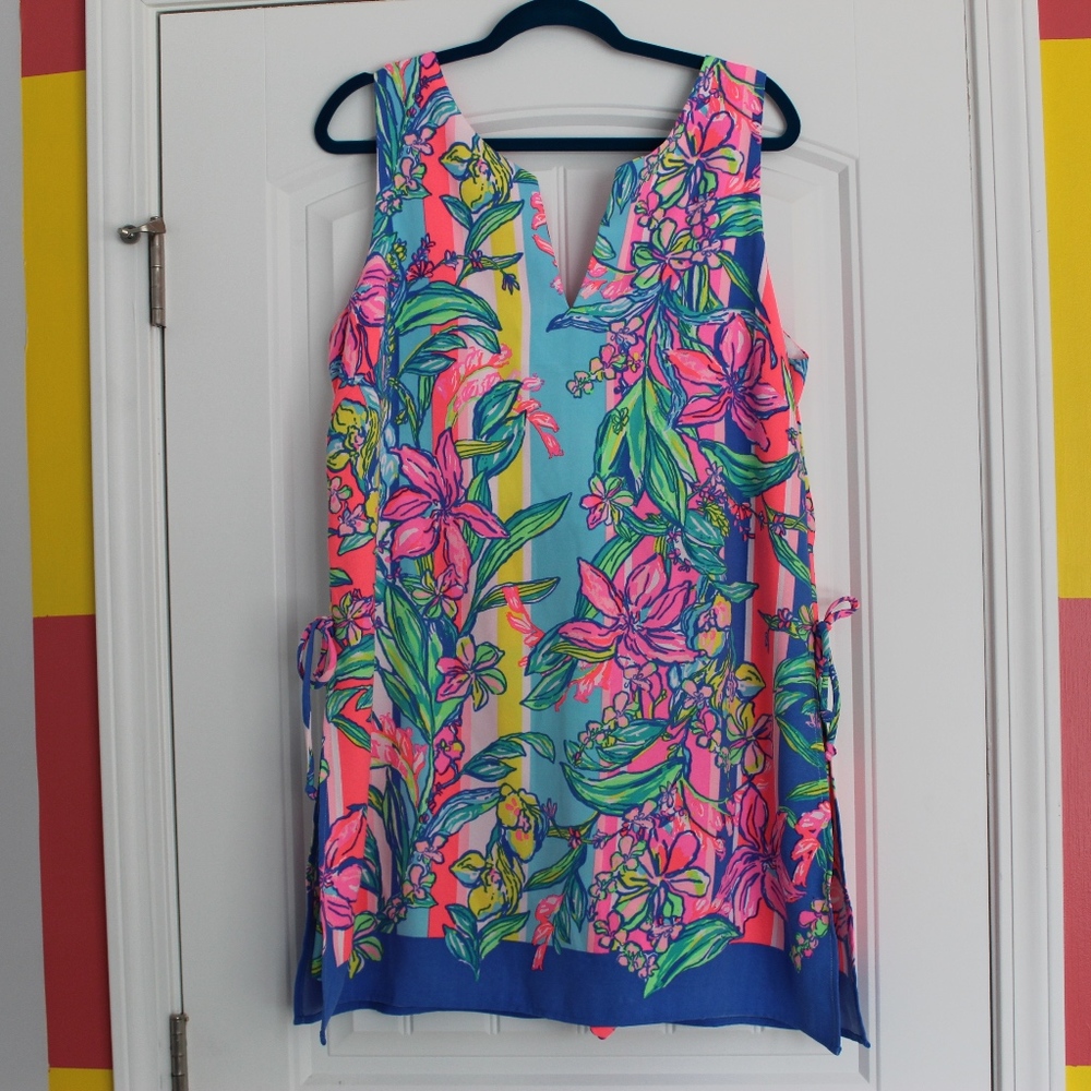 Floral Sleeveless Dress - Multicolor